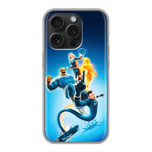 Чохол з принтом «Герої Фантастична Четвірка» для iPhone 16 Pro Чохол з принтом «Герої Фантастична Четвірка» для iPhone 16 Pro