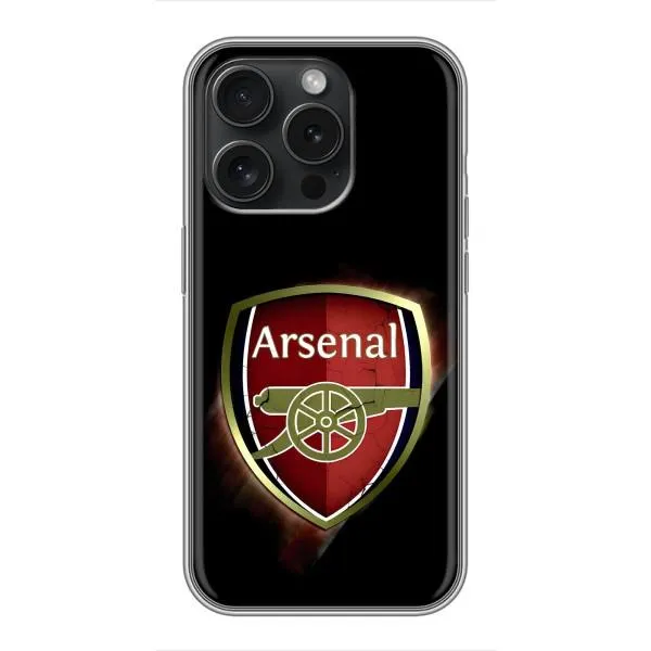 Чохол з принтом «Арсенал Лондон» для iPhone 16 Pro
