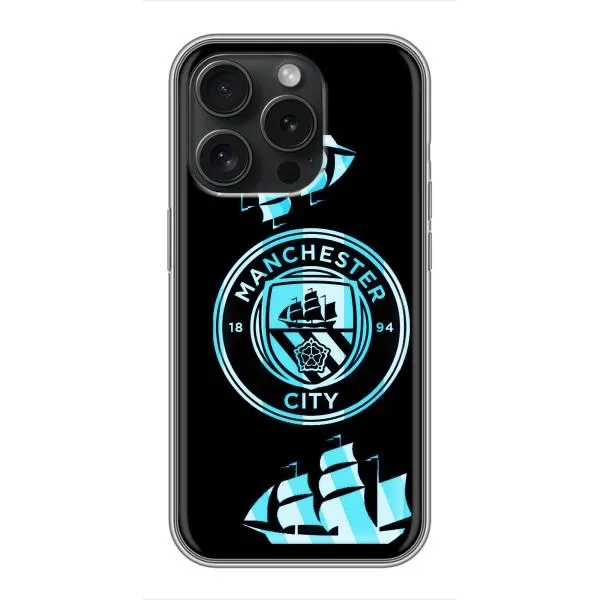 Чохол з принтом «ФК Манчестер Сіти» для iPhone 16 Pro