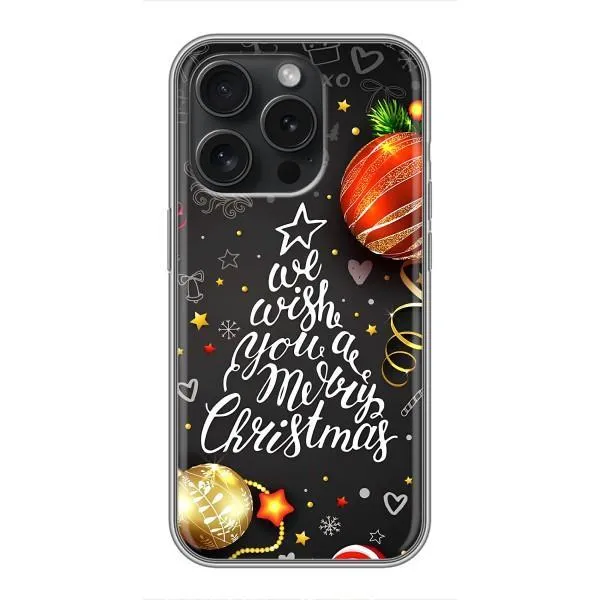 Чехол с принтом «Елочка» для iPhone 16 Pro