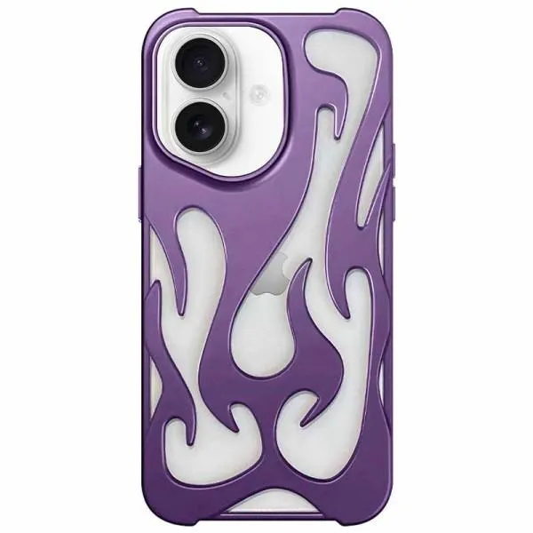Чехол TPU WinFire для Apple iPhone 16 (6.1") — Фиолетовый — фото 1 Чехол TPU WinFire для Apple iPhone 16 (6.1") — Фиолетовый — фото 1
