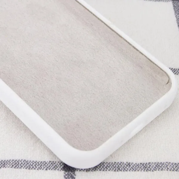 Чехол Silk Full Protective (AA) NO LOGO для Apple iPhone 16 (6.1") — Белый — фото 4 Чехол Silk Full Protective (AA) NO LOGO для Apple iPhone 16 (6.1") — Белый — фото 4