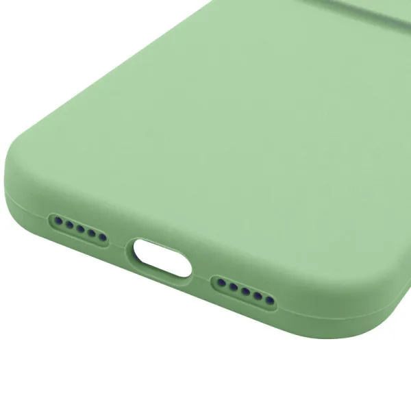 Чехол Silk Full Camera Protective (AA) NO LOGO для Apple iPhone 16 (6.1") — Зеленый — фото 3 Чехол Silk Full Camera Protective (AA) NO LOGO для Apple iPhone 16 (6.1") — Зеленый — фото 3