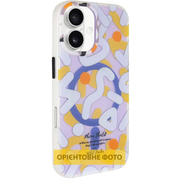 TPU чохол Pastel Chaos with Magnetic Fit для Apple iPhone 16 (6.1") — Білий — фото 1 TPU чохол Pastel Chaos with Magnetic Fit для Apple iPhone 16 (6.1") — Білий — фото 1