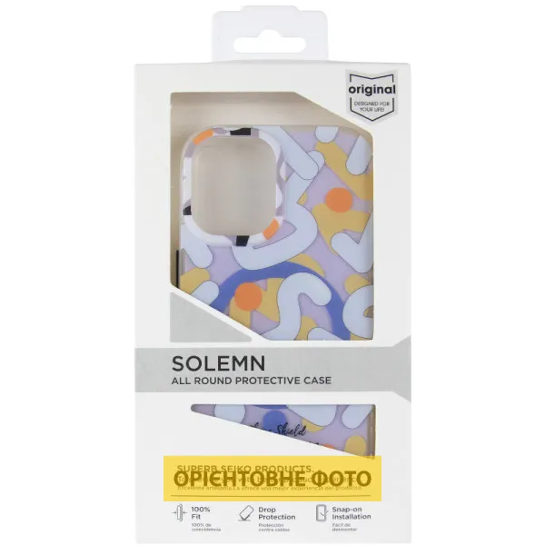 TPU чохол Pastel Chaos with Magnetic Fit для Apple iPhone 16 (6.1") — Білий — фото 2 TPU чохол Pastel Chaos with Magnetic Fit для Apple iPhone 16 (6.1") — Білий — фото 2