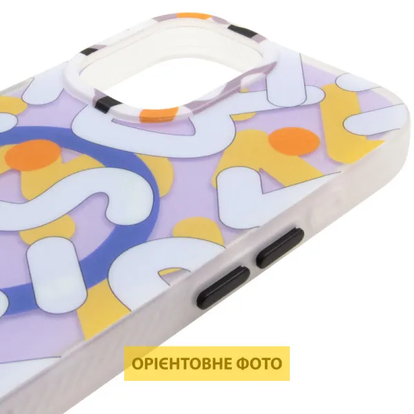 TPU чохол Pastel Chaos with Magnetic Fit для Apple iPhone 16 (6.1") — Білий — фото 5 TPU чохол Pastel Chaos with Magnetic Fit для Apple iPhone 16 (6.1") — Білий — фото 5