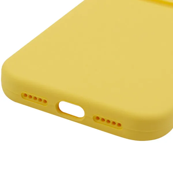 Чохол Silk Full Camera Protective (AA) NO LOGO для Apple iPhone 16 (6.1") — Жовтий — фото 4 Чохол Silk Full Camera Protective (AA) NO LOGO для Apple iPhone 16 (6.1") — Жовтий — фото 4