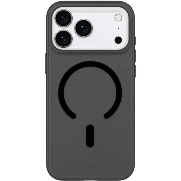 Чохол PC Matte Color with Magnetic Fit для Apple iPhone 16 (6.1") — Чорний
