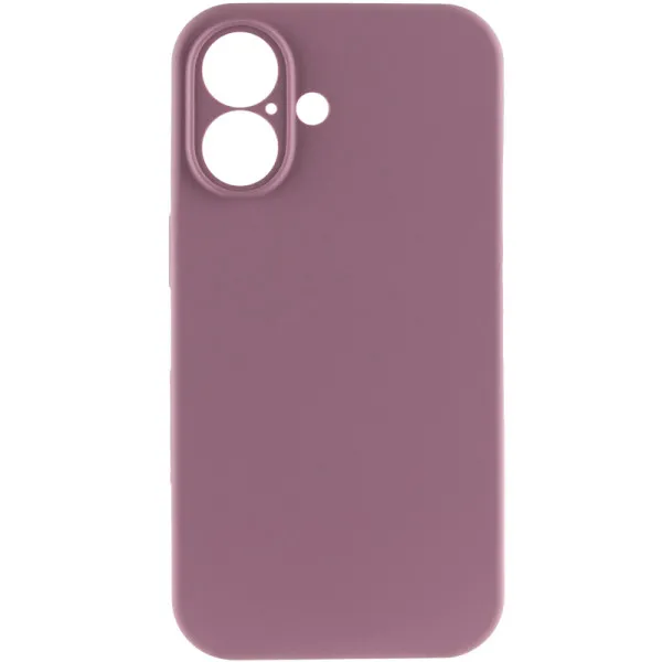 Чохол Silk Full Camera Protective (AA) NO LOGO для Apple iPhone 16 (6.1") — Ліловий — фото 2