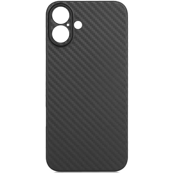 Чохол Getman Carbon Ultra Slim для Apple iPhone 16 (6.1") — Чорний — фото 2