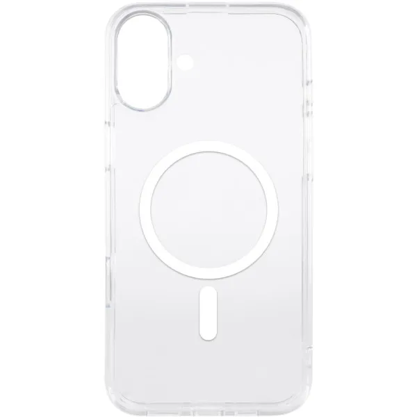 Чехол TPU Ummi transparent with Magnetic Fit для Apple iPhone 16 (6.1") — Прозрачный — фото 3 Чехол TPU Ummi transparent with Magnetic Fit для Apple iPhone 16 (6.1") — Прозрачный — фото 3