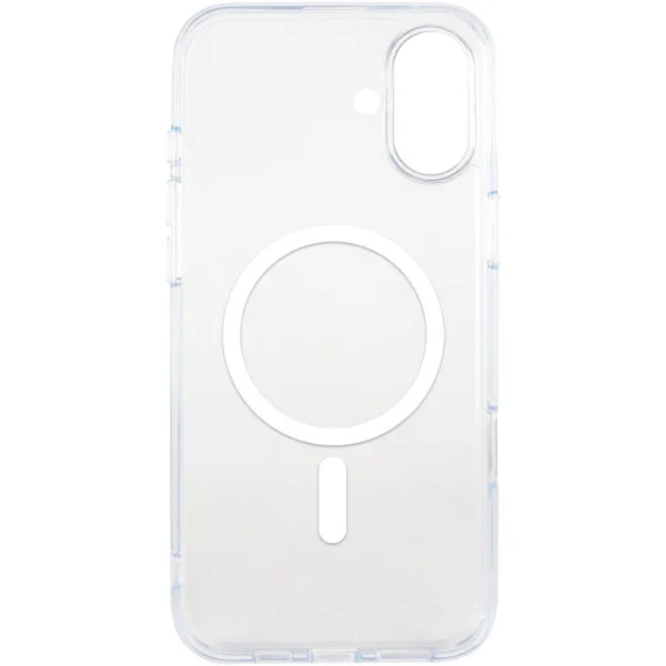 Чехол TPU Ummi transparent with Magnetic Fit для Apple iPhone 16 (6.1") — Прозрачный — фото 4 Чехол TPU Ummi transparent with Magnetic Fit для Apple iPhone 16 (6.1") — Прозрачный — фото 4