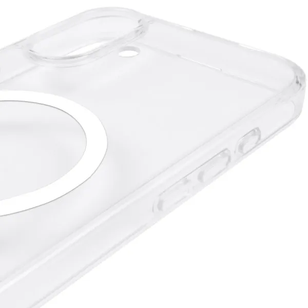Чехол TPU Ummi transparent with Magnetic Fit для Apple iPhone 16 (6.1") — Прозрачный — фото 5 Чехол TPU Ummi transparent with Magnetic Fit для Apple iPhone 16 (6.1") — Прозрачный — фото 5