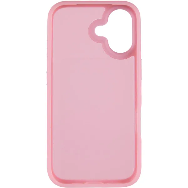 TPU+PC чехол Metal Buttons для Apple iPhone 16 (6.1") — Розовый — фото 3