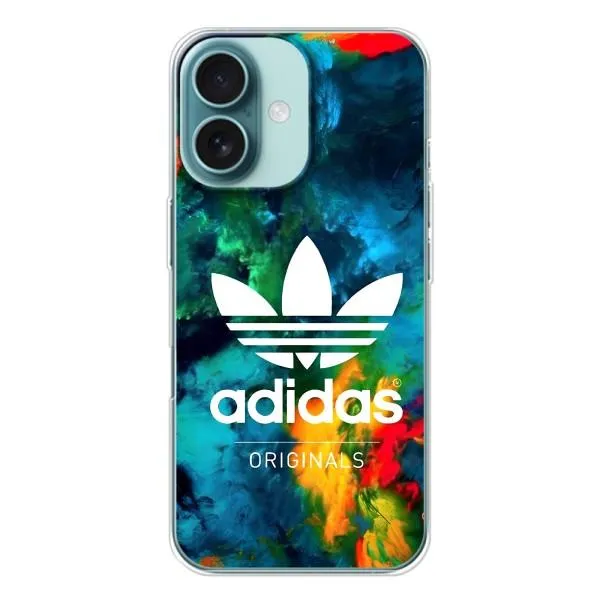 Чехол с принтом «Яркий Адидас» для iPhone 16