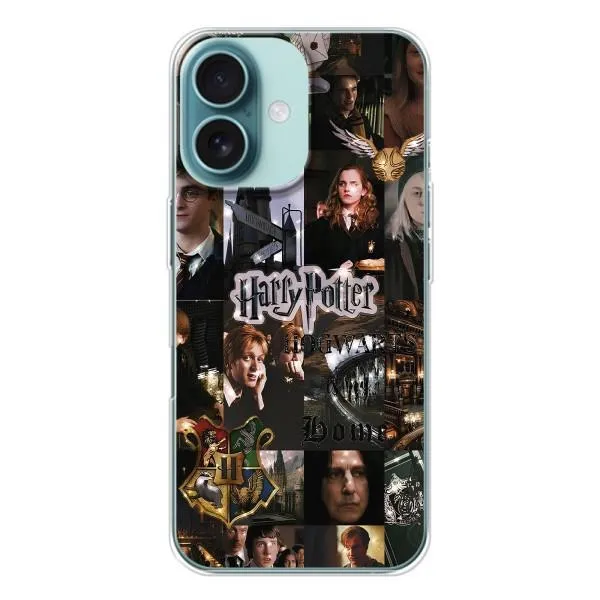 Чехол с принтом «коллаж Гарри Поттер» для iPhone 16