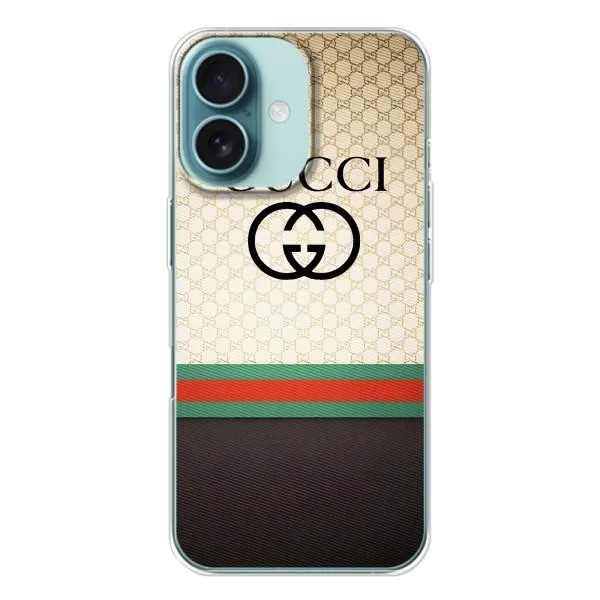 Чехол с принтом «GUCCI стиль» для iPhone 16