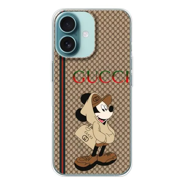 Чехол с принтом «Mickey GUCCI» для iPhone 16
