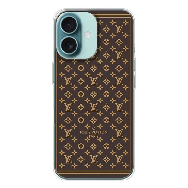 Чехол с принтом «обои LV» для iPhone 16 Чехол с принтом «обои LV» для iPhone 16