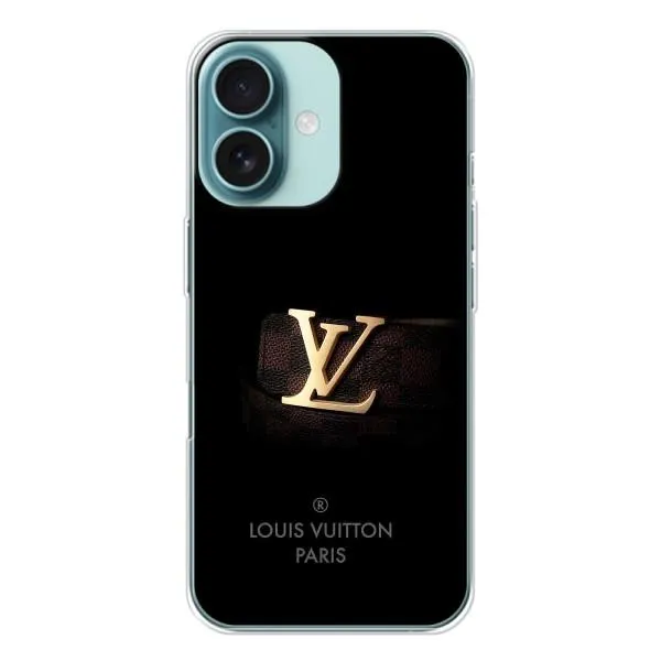 Чехол с принтом «ремешок LV» для iPhone 16 Чехол с принтом «ремешок LV» для iPhone 16