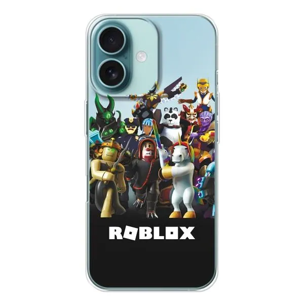 Чохол з принтом «ROBLEX» для iPhone 16