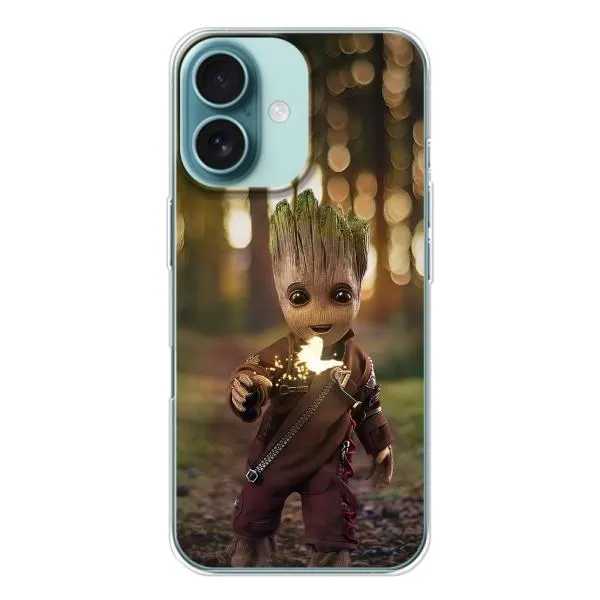 Чохол з принтом «I am Groot» для iPhone 16