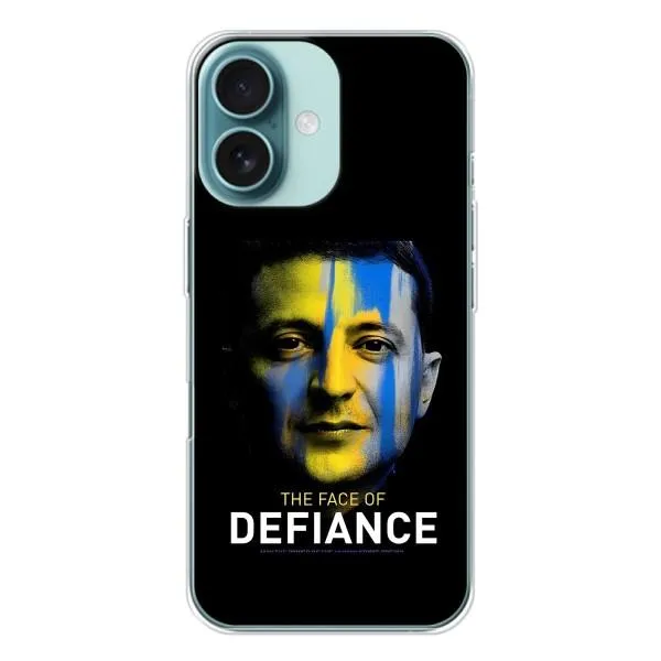 Чехол с принтом «В. Зеленский» для iPhone 16 Чехол с принтом «В. Зеленский» для iPhone 16