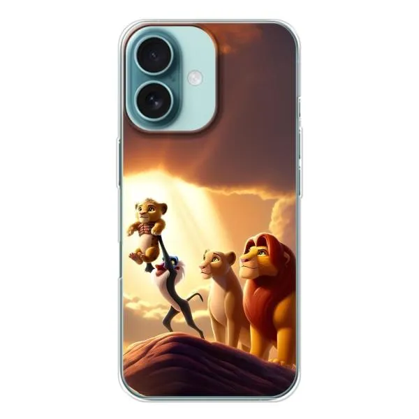 Чохол з принтом «Сімба на презентації» для iPhone 16
