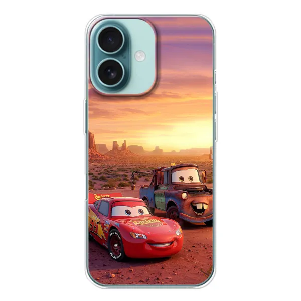 Чохол з принтом «Маквін та Сирник» для iPhone 16