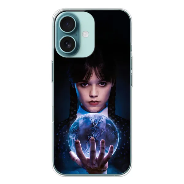 Чохол з принтом «Магічна сфера Венздей» для iPhone 16