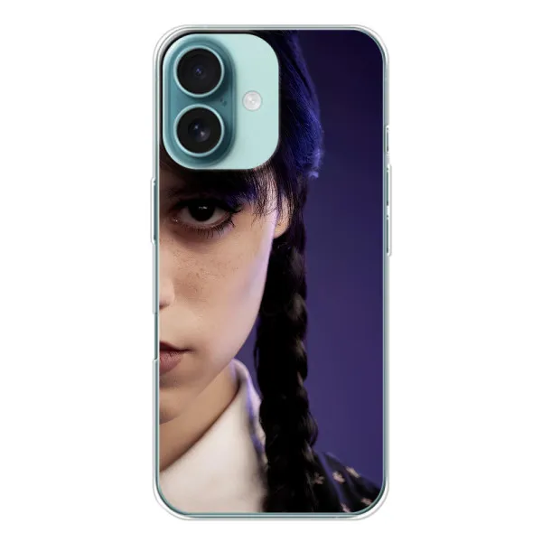 Чохол з принтом «Загадковий погляд Венздей» для iPhone 16