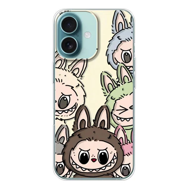 Чохол з принтом «Золота мавпа Bored Ape» для iPhone 16