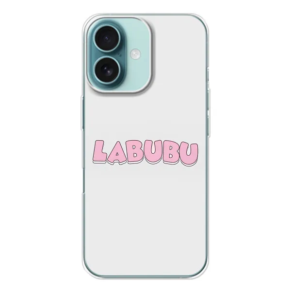 Чохол з принтом «Лого Лабубу» для iPhone 16