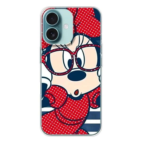 Чохол з принтом «Маус в окулярах» для iPhone 16