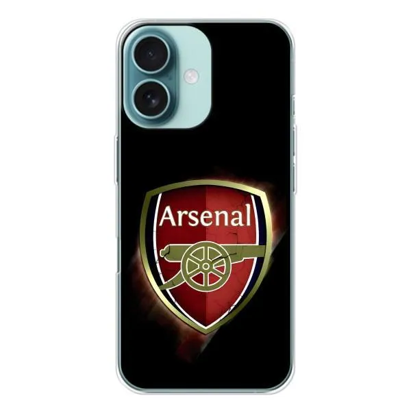 Чохол з принтом «Арсенал Лондон» для iPhone 16