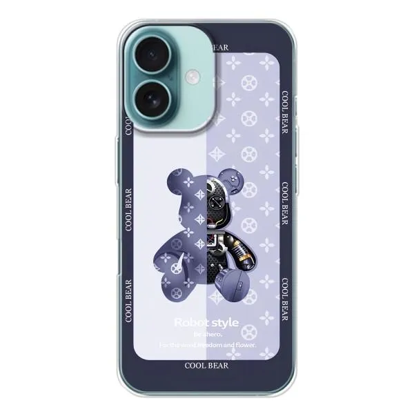 Чехол с принтом «Медвежонок LV» для iPhone 16