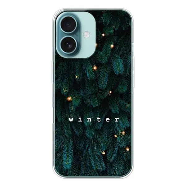 Чохол з принтом «Winter» для iPhone 16