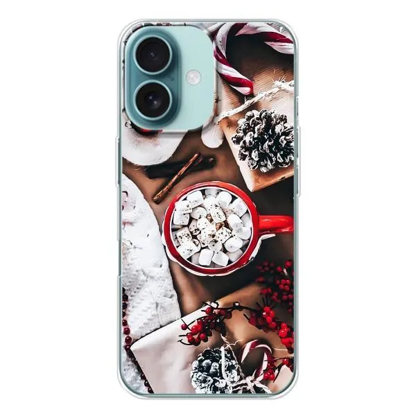 Чохол з принтом «Різдвяна атмосфера» для iPhone 16