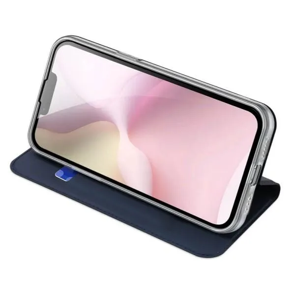 Чохол-книжка Dux Ducis з кишенею для візиток для Apple iPhone 16e / 17e (6.1") — Синій — фото 1 Чохол-книжка Dux Ducis з кишенею для візиток для Apple iPhone 16e / 17e (6.1") — Синій — фото 1