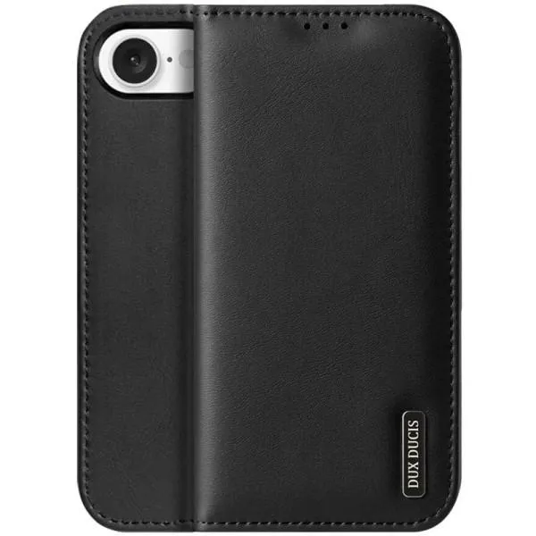 Чохол-книжка Dux Ducis Hivo для Apple iPhone 16e / 17e (6.1") — Чорний — фото 1 Чохол-книжка Dux Ducis Hivo для Apple iPhone 16e / 17e (6.1") — Чорний — фото 1