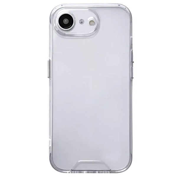 Чохол TPU Space Case transparent для Apple iPhone 16e / 17e (6.1") — Прозорий — фото 1 Чохол TPU Space Case transparent для Apple iPhone 16e / 17e (6.1") — Прозорий — фото 1
