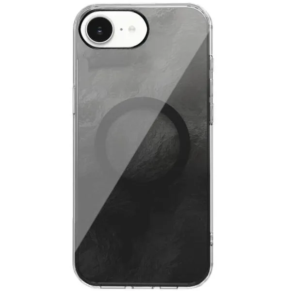 Чохол TPU Shiny Mountain Magnetic Fit для Apple iPhone 16e / 17e (6.1") — Чорний — фото 1