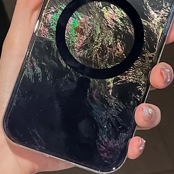 Чохол TPU Shiny Mountain Magnetic Fit для Apple iPhone 16e / 17e (6.1") — Чорний — фото 2
