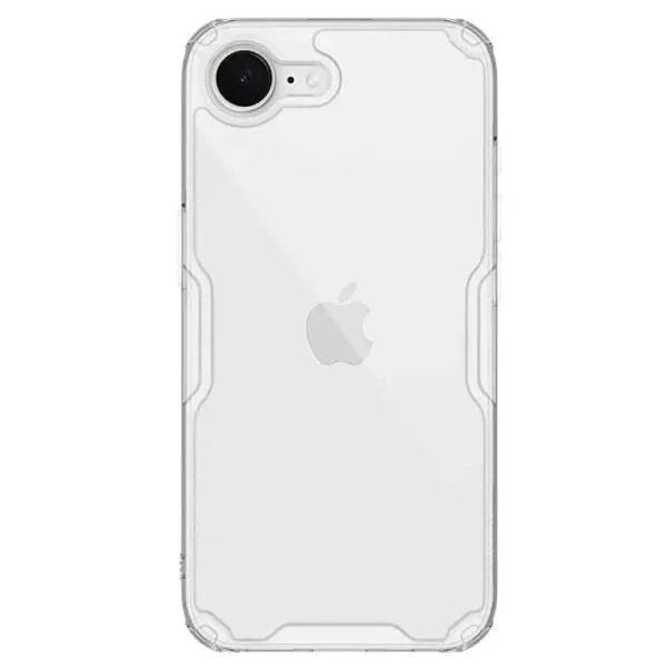 TPU чохол Nillkin Nature Pro Series для Apple iPhone 16e / 17e (6.1") — Прозорий — фото 1