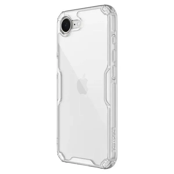 TPU чохол Nillkin Nature Pro Series для Apple iPhone 16e / 17e (6.1") — Прозорий — фото 2