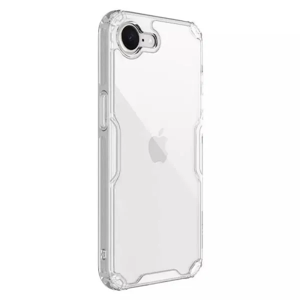 TPU чохол Nillkin Nature Pro Series для Apple iPhone 16e / 17e (6.1") — Прозорий — фото 3
