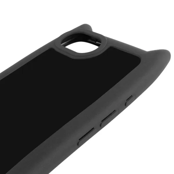 Чохол TPU GETMAN Cat with straps для Apple iPhone 16e / 17e (6.1") — Чорний — фото 5
