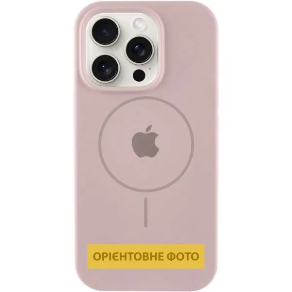 Чехол Silicone Case Full Protective (AA) V2 with MagSafe для Apple iPhone 16e / 17e (6.1") — Серый — фото 5