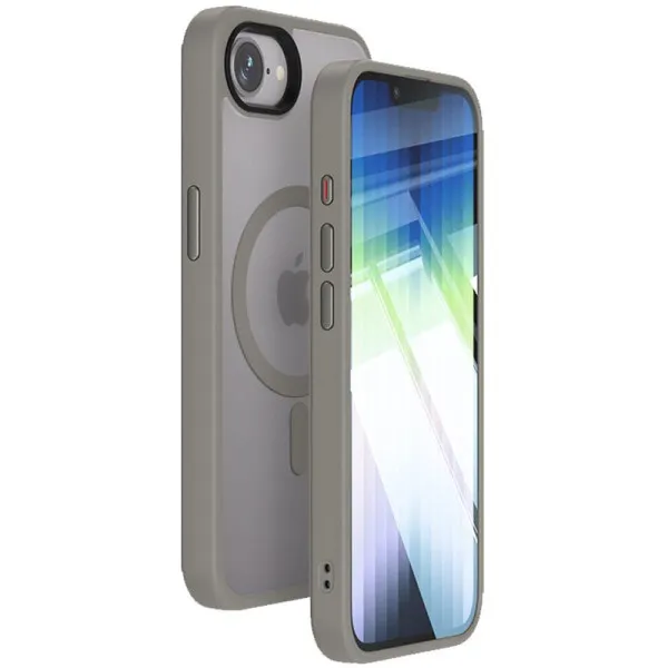 Чохол Ummi Colorful with Magnetic Fit для Apple iPhone 16e / 17e (6.1") — Сірий