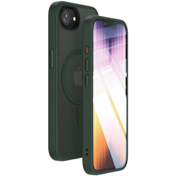 Чохол Ummi Colorful with Magnetic Fit для Apple iPhone 16e / 17e (6.1") — Зелений